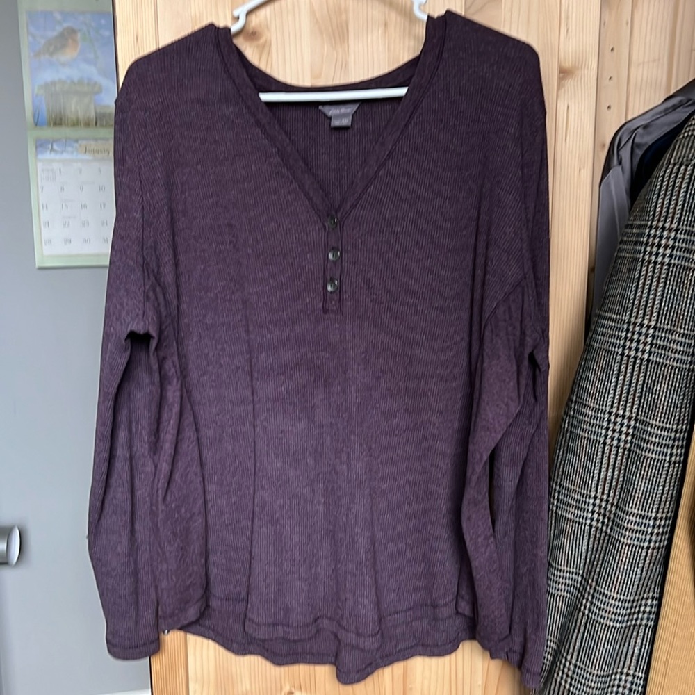 Eddie Bauer 2X brand new Henley